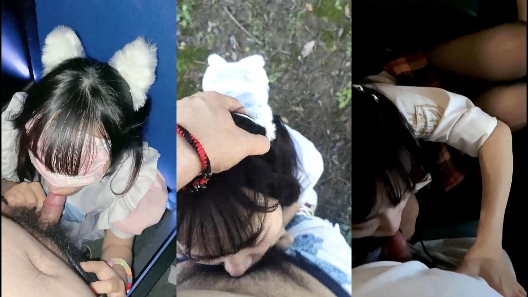 【极品萝莉-户外性体验】调教玩操制服萝莉小母狗，电影院做爱，摩天轮口爆，网吧JK跪舔，车震口爆，高清