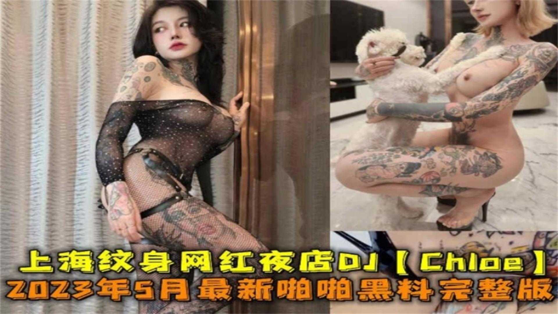 2023年上海纹身网红夜店DJ“Chioe”啪啪黑料完整版！