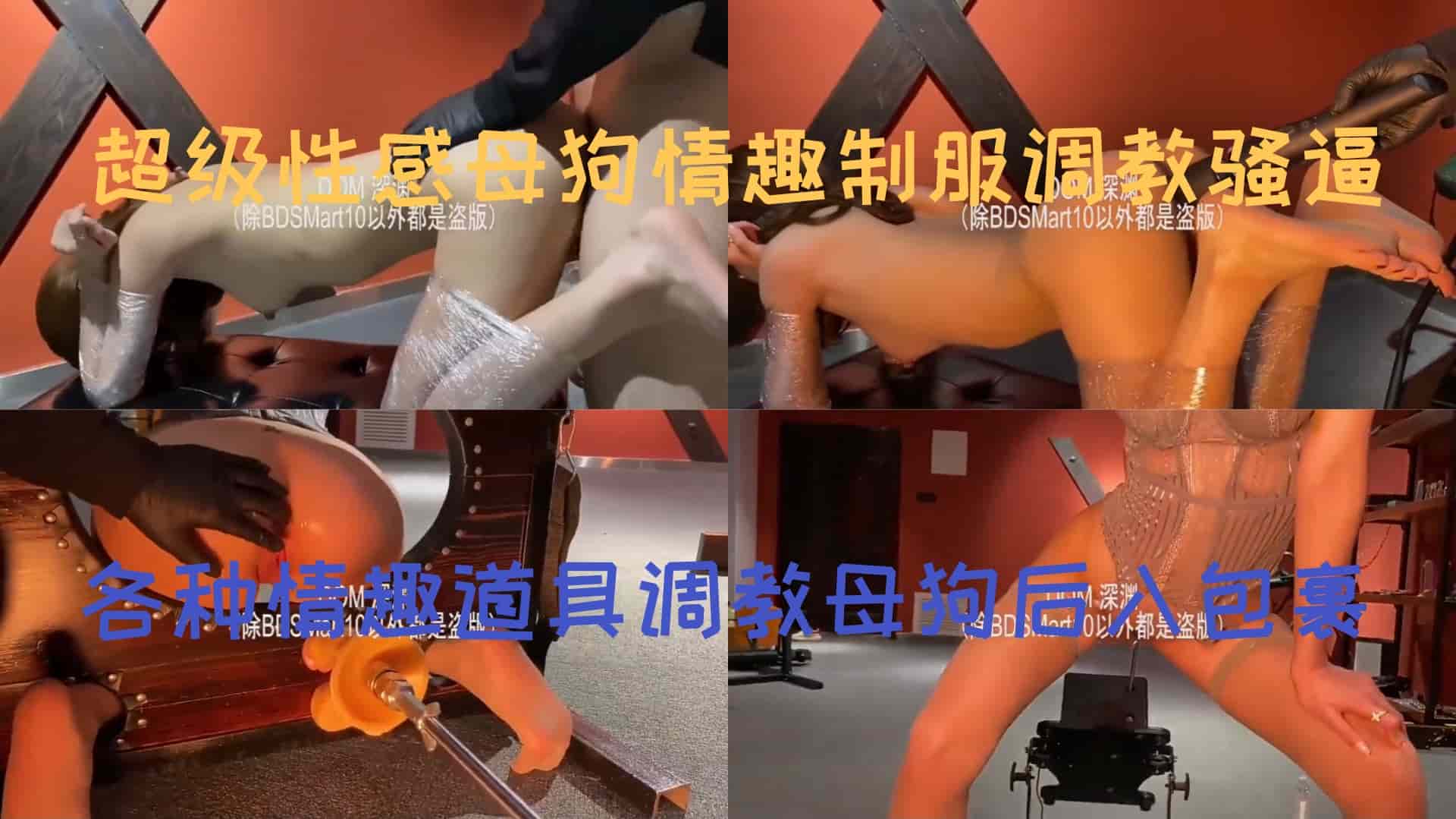 超级性感母狗情趣制服调教骚逼，各种抽插嫩穴后入爆操