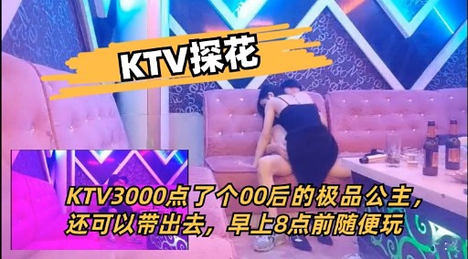 KTV3000点了个00后的极品公主，还可以带出去，早上8点前随便玩